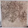 Ścianka cekinowa, panel błyszczący złoty szampański, 30cm x 30cm