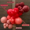 girlanda balonowa, idealnie czerwony, czerwone wino, koralowe love, stara cegła.webp