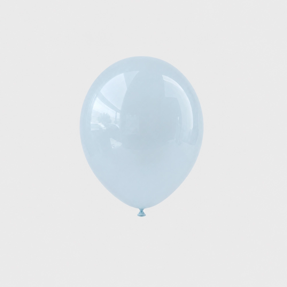Balony lateksowe - Mglisty błękit, 5" (12cm), 100szt.