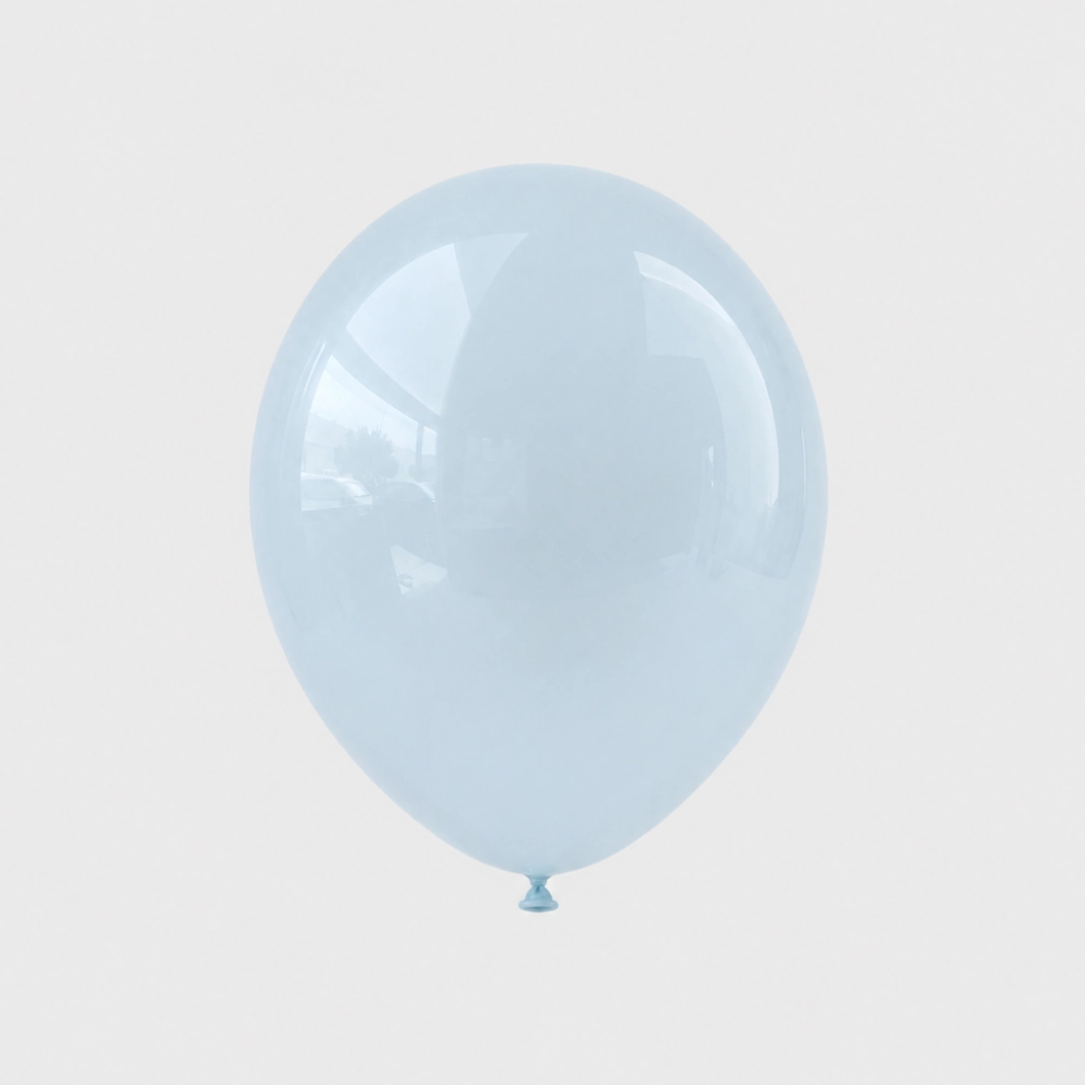 Balony lateksowe - Mglisty błękit, 12" (30cm), 100szt.