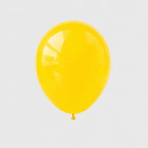 Balony lateksowe - Po prostu żółty, 12" (30cm), 100szt.