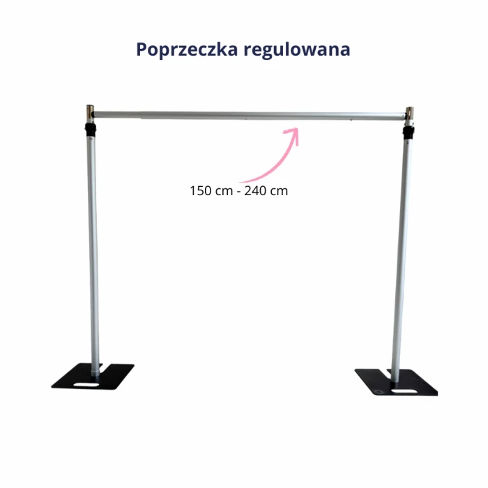 stelaż poprzeczka 150 - 240cm