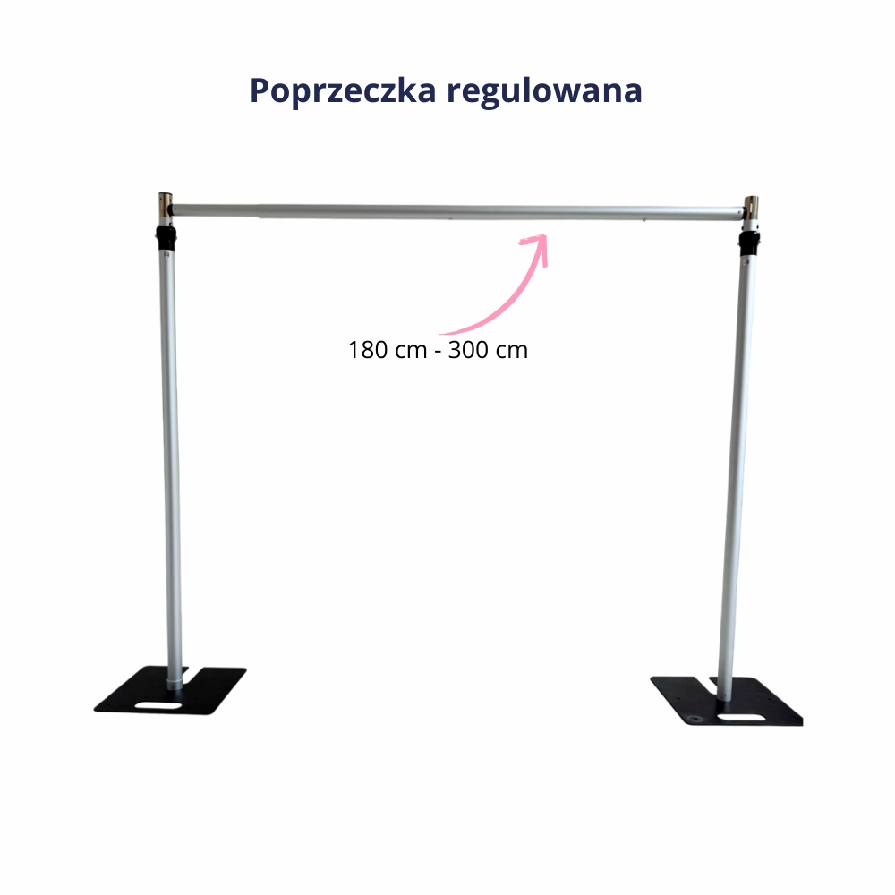 poprzeczka do stelaża, wymiary