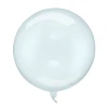 Balon Kula, 40cm, transparentny niebieski