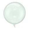Balon Kula, 40cm, transparentny zielony