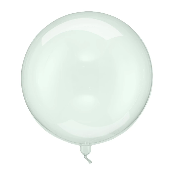 Balon Kula, 40cm, transparentny zielony
