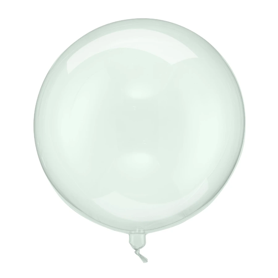 Balon Kula, 40cm, transparentny zielony