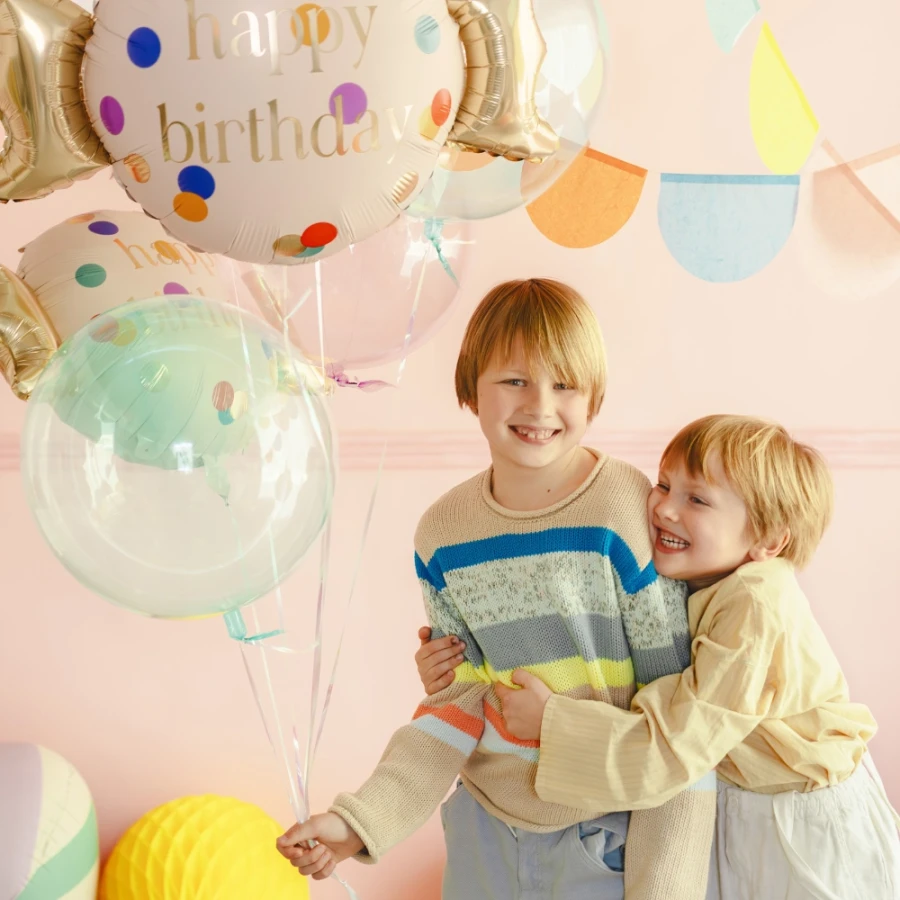 Bubble balon kula, zielony przeźroczysty