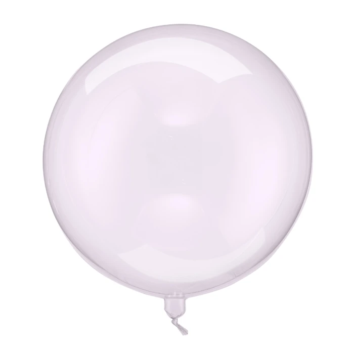 Balon Kula, 40cm, transparentny fiolet