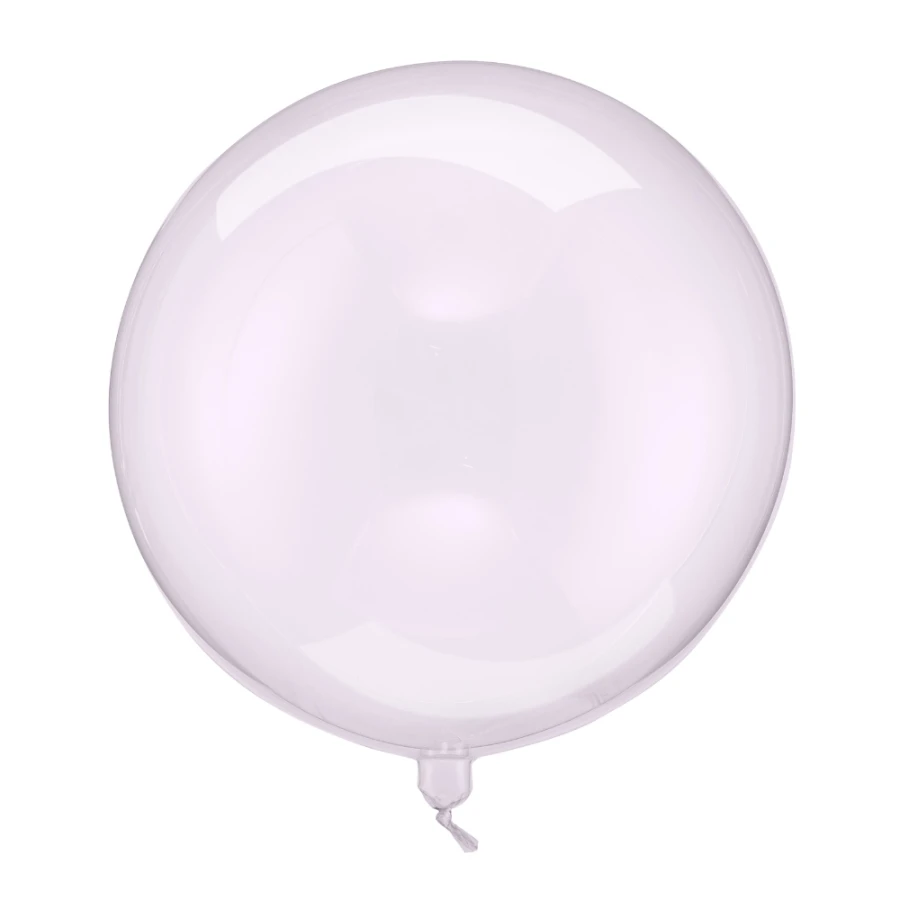 Balon Kula, 40cm, transparentny fiolet