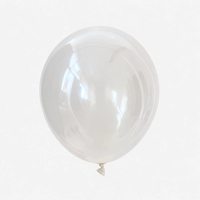 Balony lateksowe - Transparentny, 12" (30cm), 100szt.